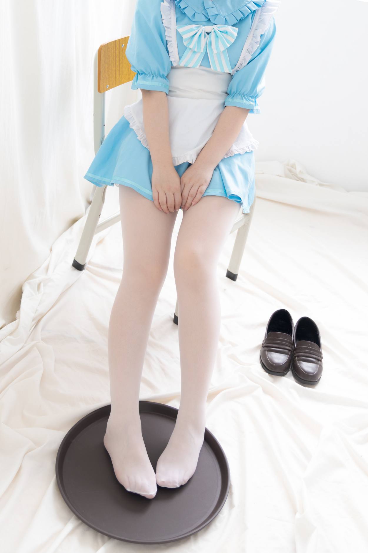 图片[4]-女仆装白丝女孩【43P】20014-开心图库