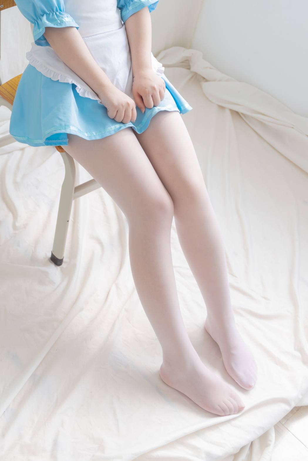 图片[5]-女仆装白丝女孩【43P】20014-开心图库
