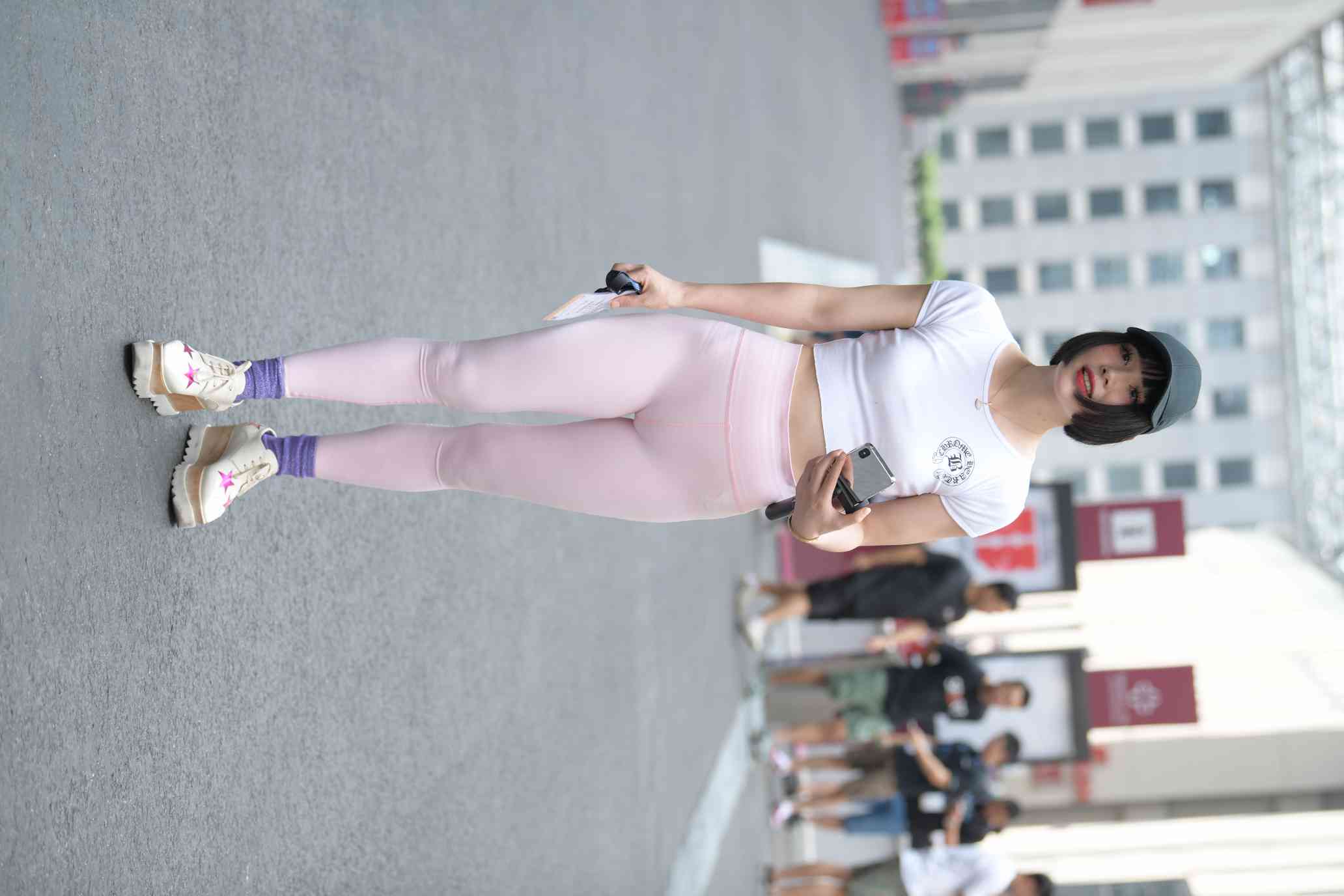 图片[2]-短发鸭舌帽时尚女生【102P】04022-开心图库