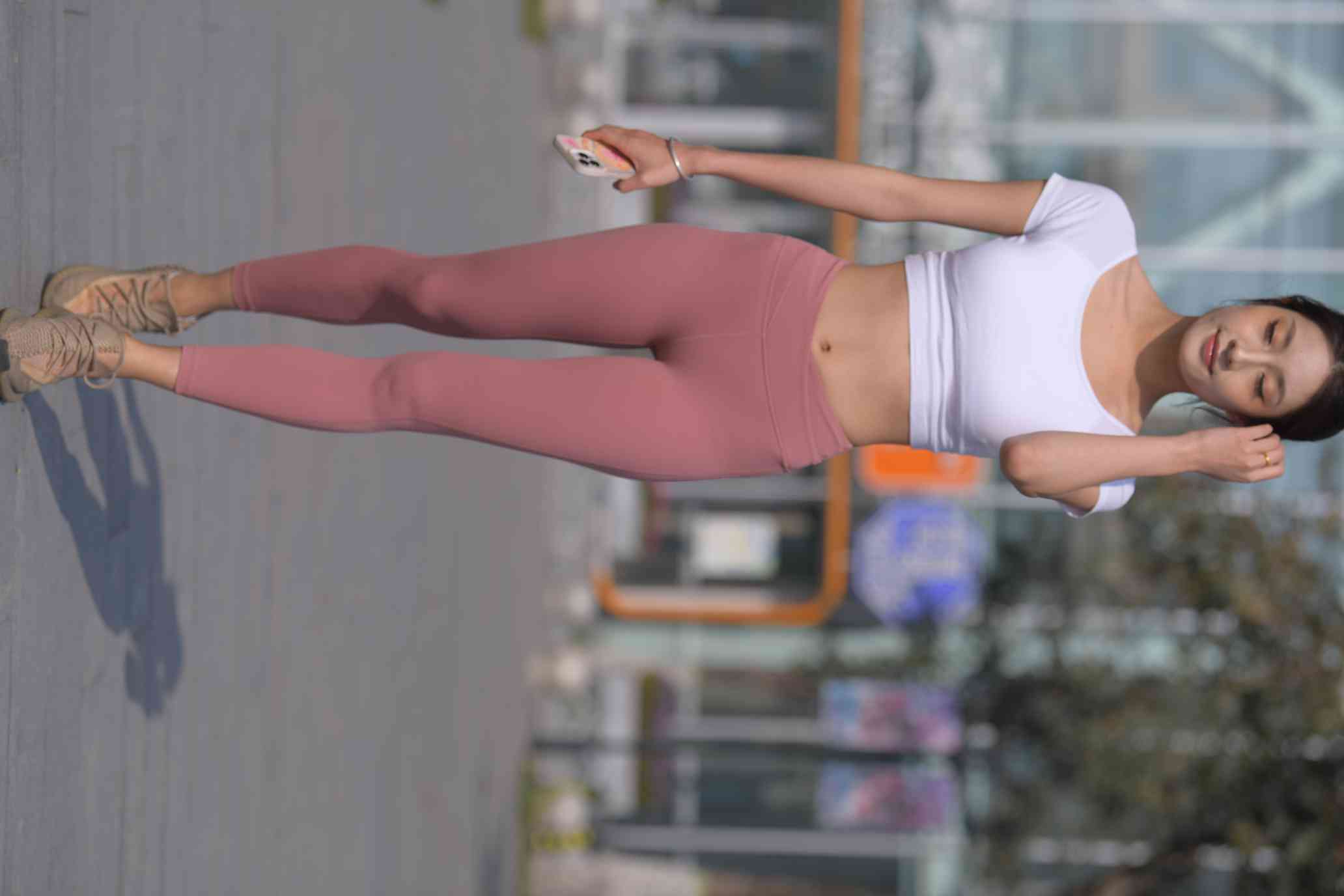 图片[3]-很漂亮的瑜伽裤女孩【419P】04013-开心图库