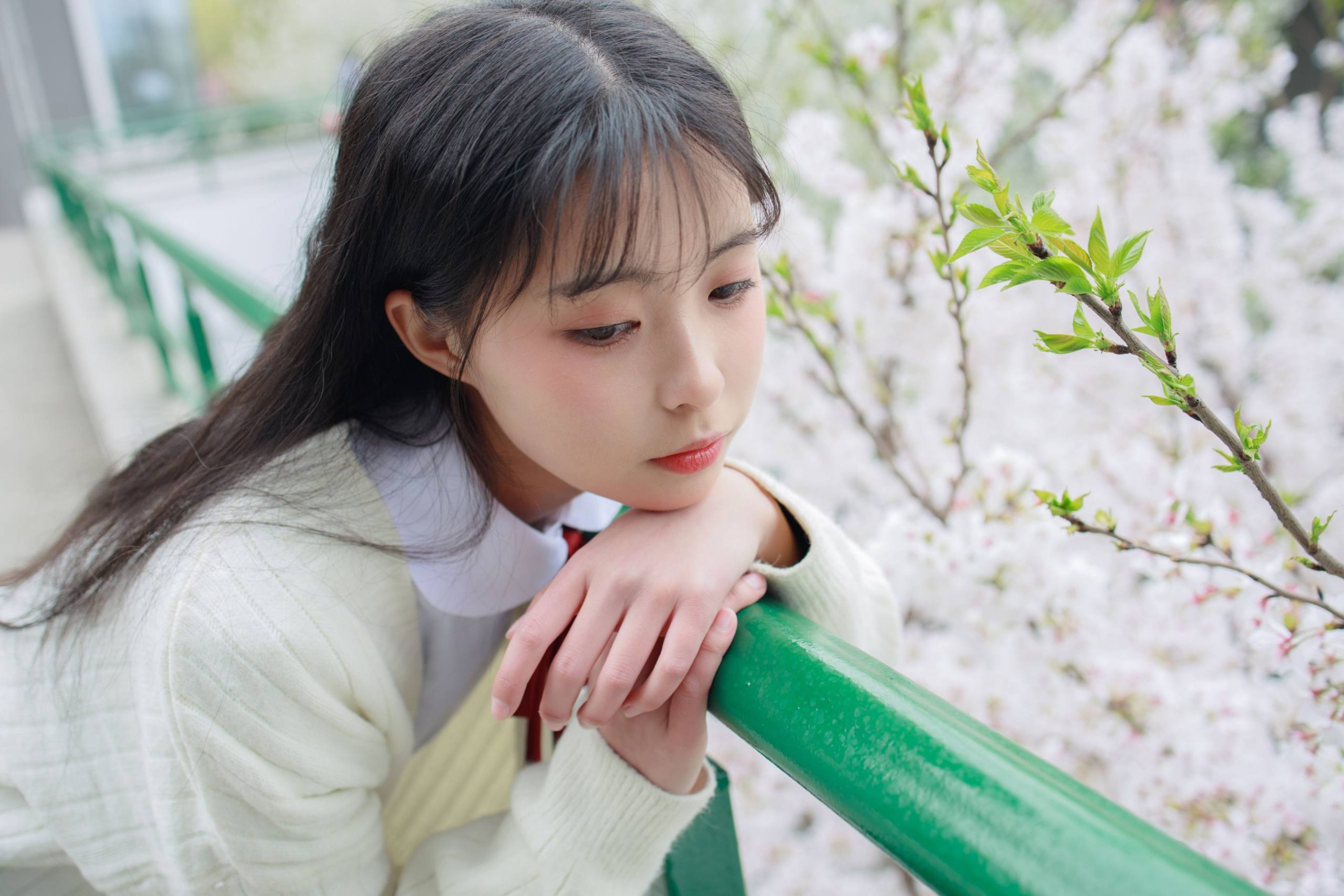 图片[6]-甜美可人的白丝姑娘【127P】20011-开心图库