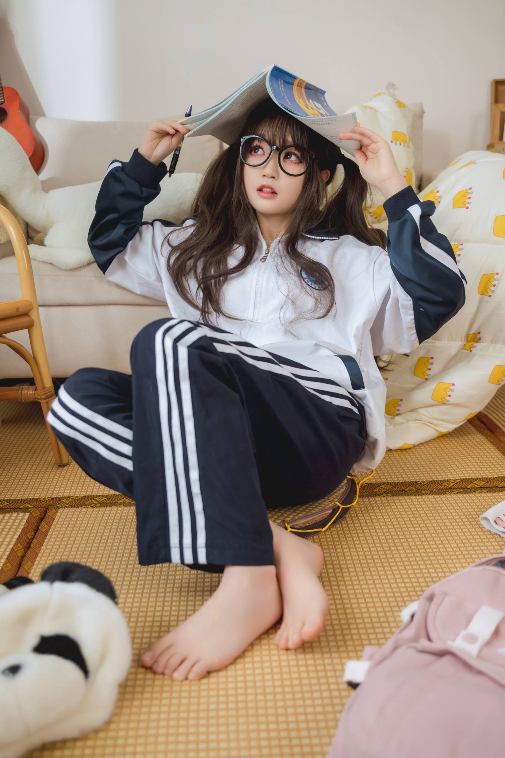 图片[5]-穿校服的双马尾女孩【64P】20010-开心图库