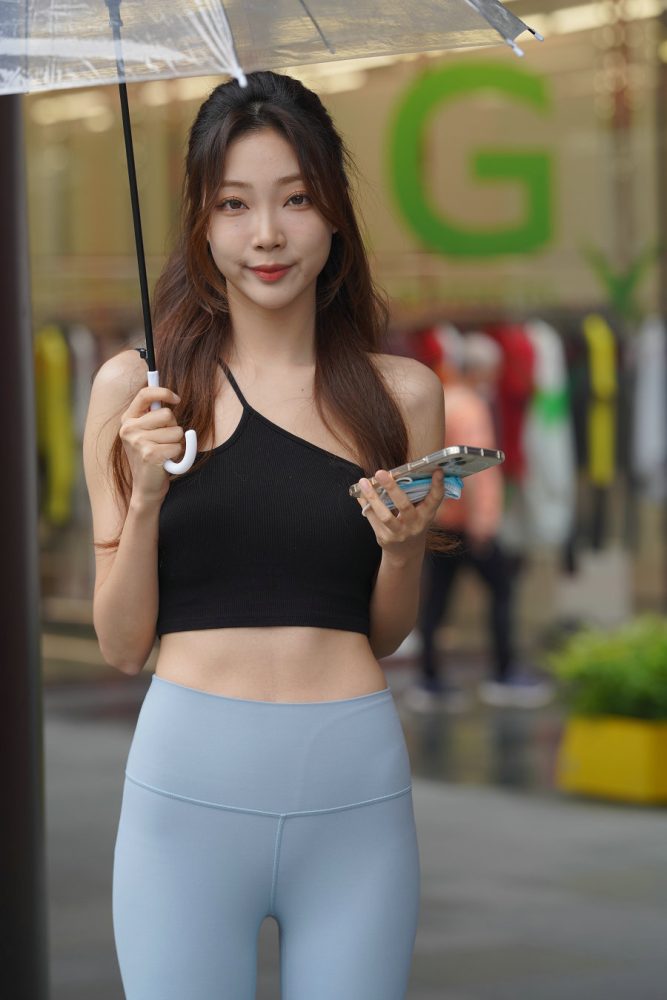 大眼睛瑜伽裤女孩J2903 988P8V-37.6GB-开心图库