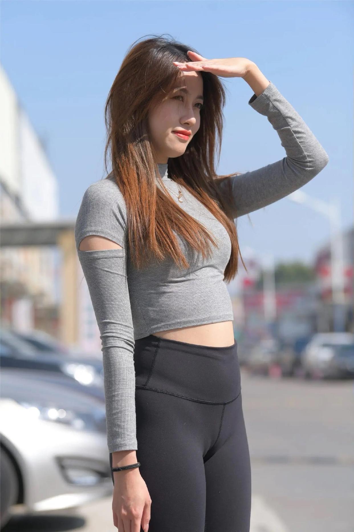 图片[2]-黑色瑜伽裤女孩 J1453 560P1V-20.7GB-开心图库