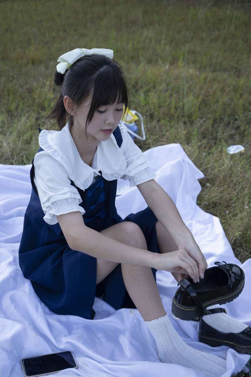 图片[4]-非常甜美的牛仔裙女孩【226P】20021-开心图库