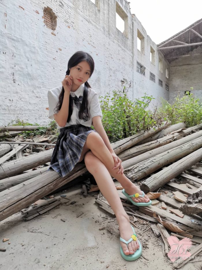 可爱的百褶裙双马尾女孩【167P】20029-开心图库