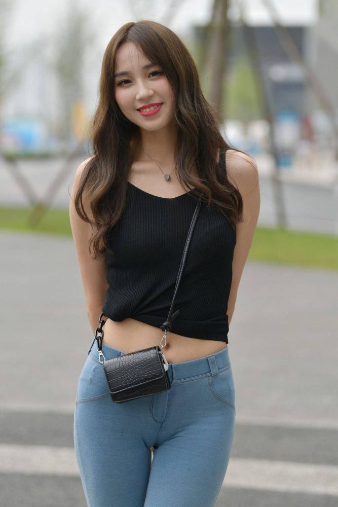 紧身牛仔裤女孩J3808 276P-3.31GB-开心图库