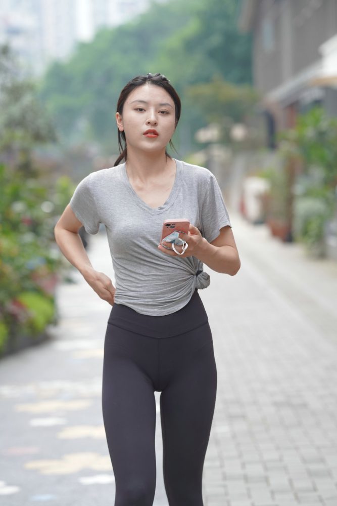 户外运动的瑜伽裤女孩J3008 845P2V-22.9GB-开心图库