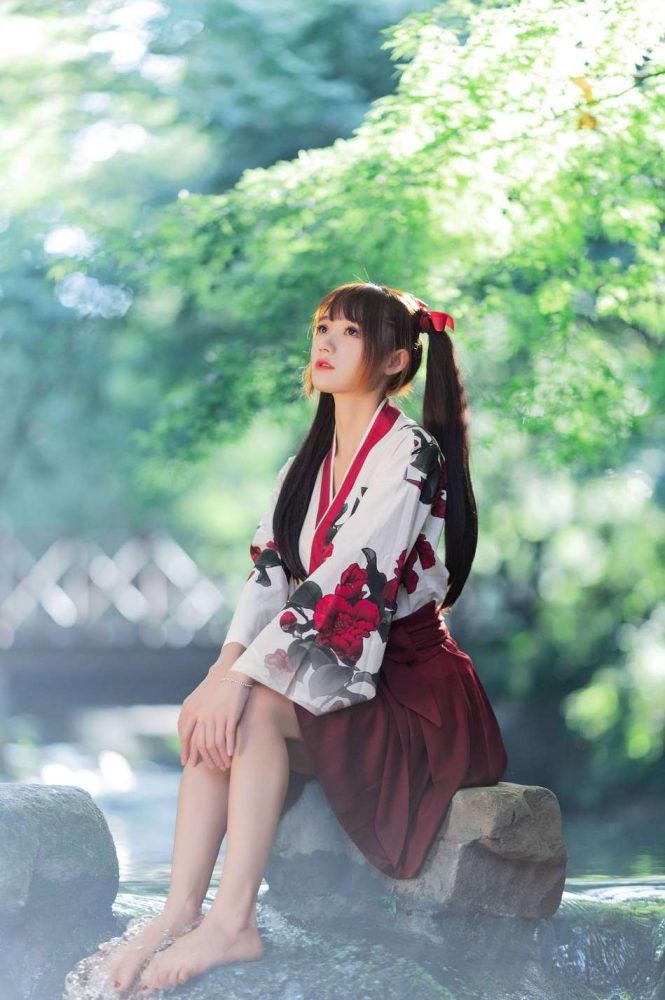 【免费】穿汉服的双马尾女孩【35P】20025-开心图库