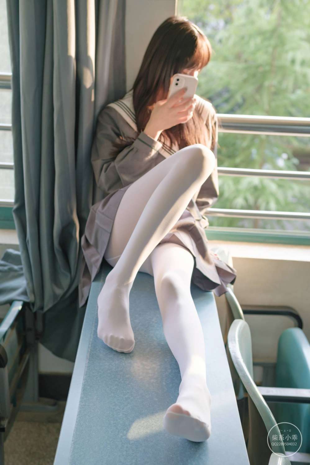 图片[6]-白丝清纯少女真的太可爱了【60P】20001-开心图库