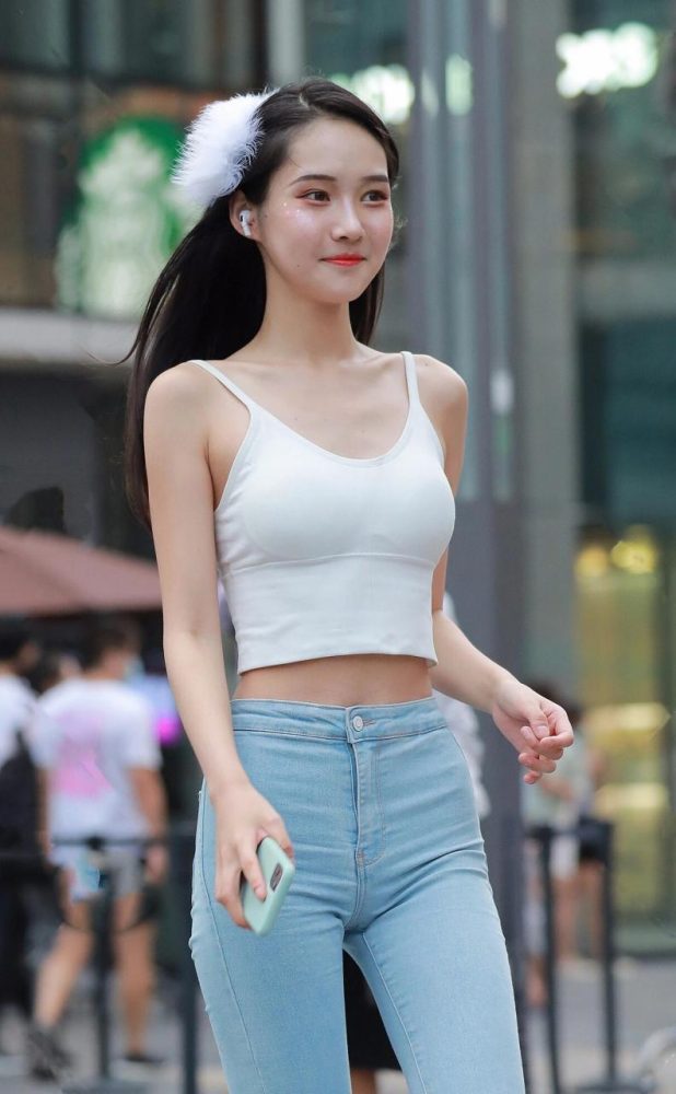 非常漂亮的牛仔裤女孩 J2144 98P1V-1.92GB-开心图库