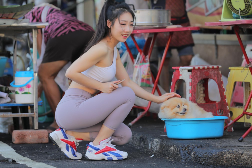 图片[3]-逛商场买东西的瑜伽裤老师【666P】00012-开心图库