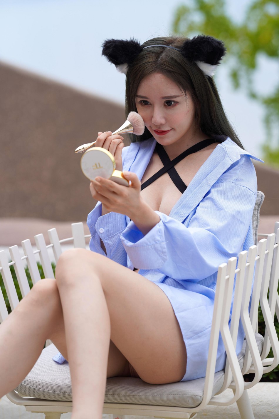 图片[5]-可爱的猫耳朵比基尼美少女【394P】00043-开心图库